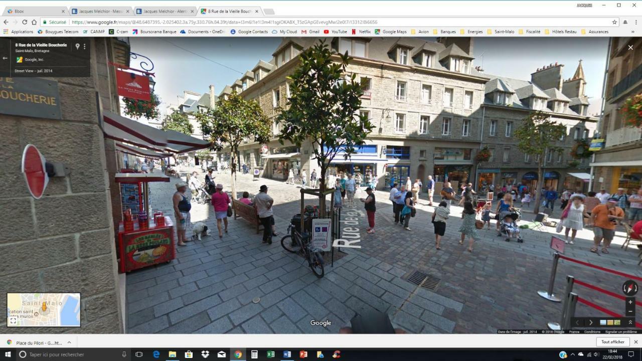 Jacques Melchior Meuble De Tourisme 3 Etoiles Intra Muros Saint-Malo Exterior foto
